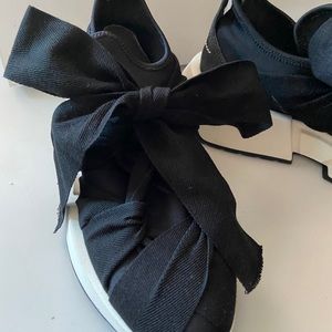 MM6 Maison Margiela- Black Bow Sneakers
